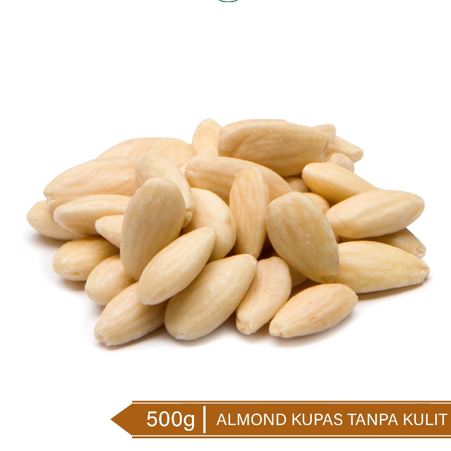 

Almond Blanched / Almond Kupas Tanpa Kulit 500gr