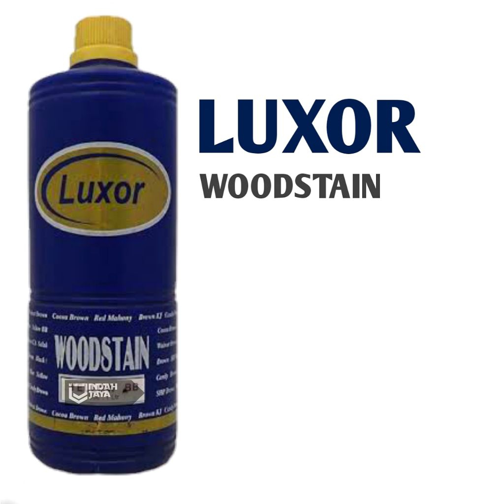 LUXOR WOODSTAIN CAT KAYU PLITUR LUXOR 1LITER