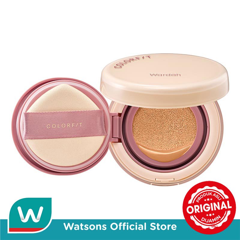 Wardah Colorfit Perfect Glow Cushion 33W Olive Beige 15g