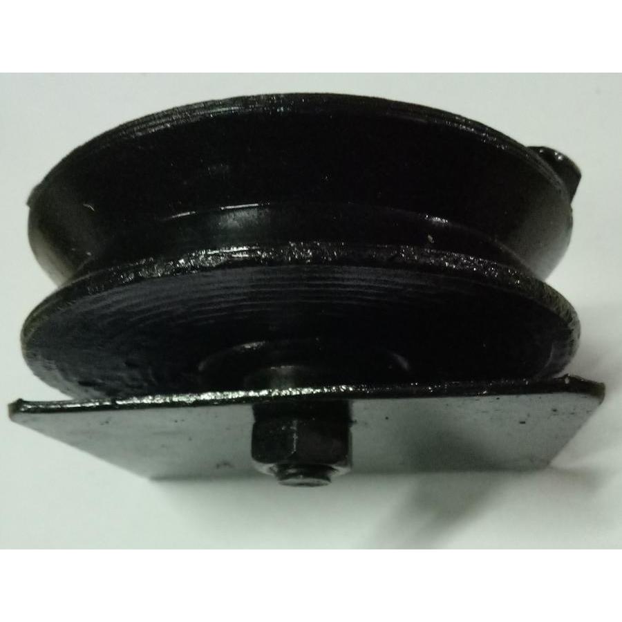 Roda Pagar 10 cm siku Besi Cor (Besi Lebur)