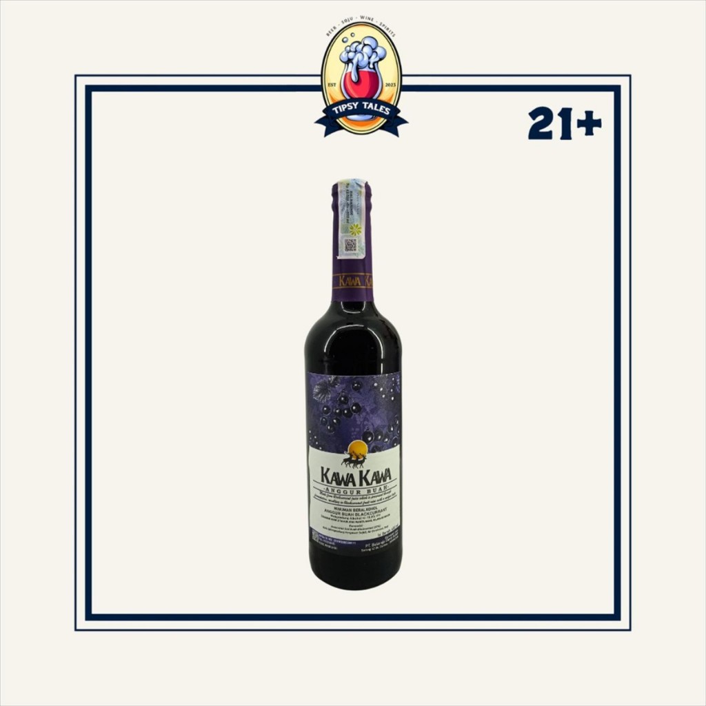 

Kawa kawa anggur Blackcurrant 600ml - Tipsy Bro