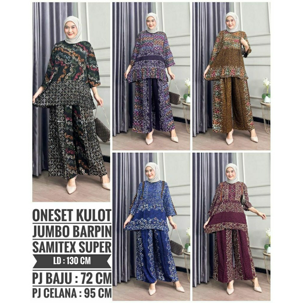 ONE SET CELANA KULOT