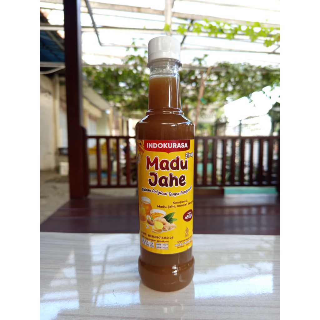 

Madu jahe Indokurasa cocok di cuaca dingin 450gr