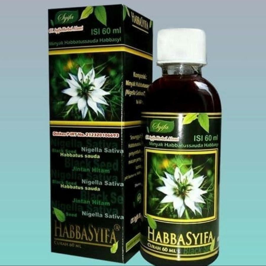 Habbasyifa 60 ml Minyak Habbatussauda Cair Black Seed Oil Multivitamin 50 ml original
