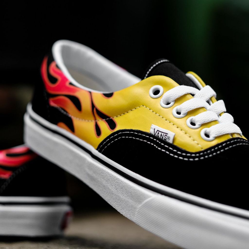 Vans Era Flame Black True white