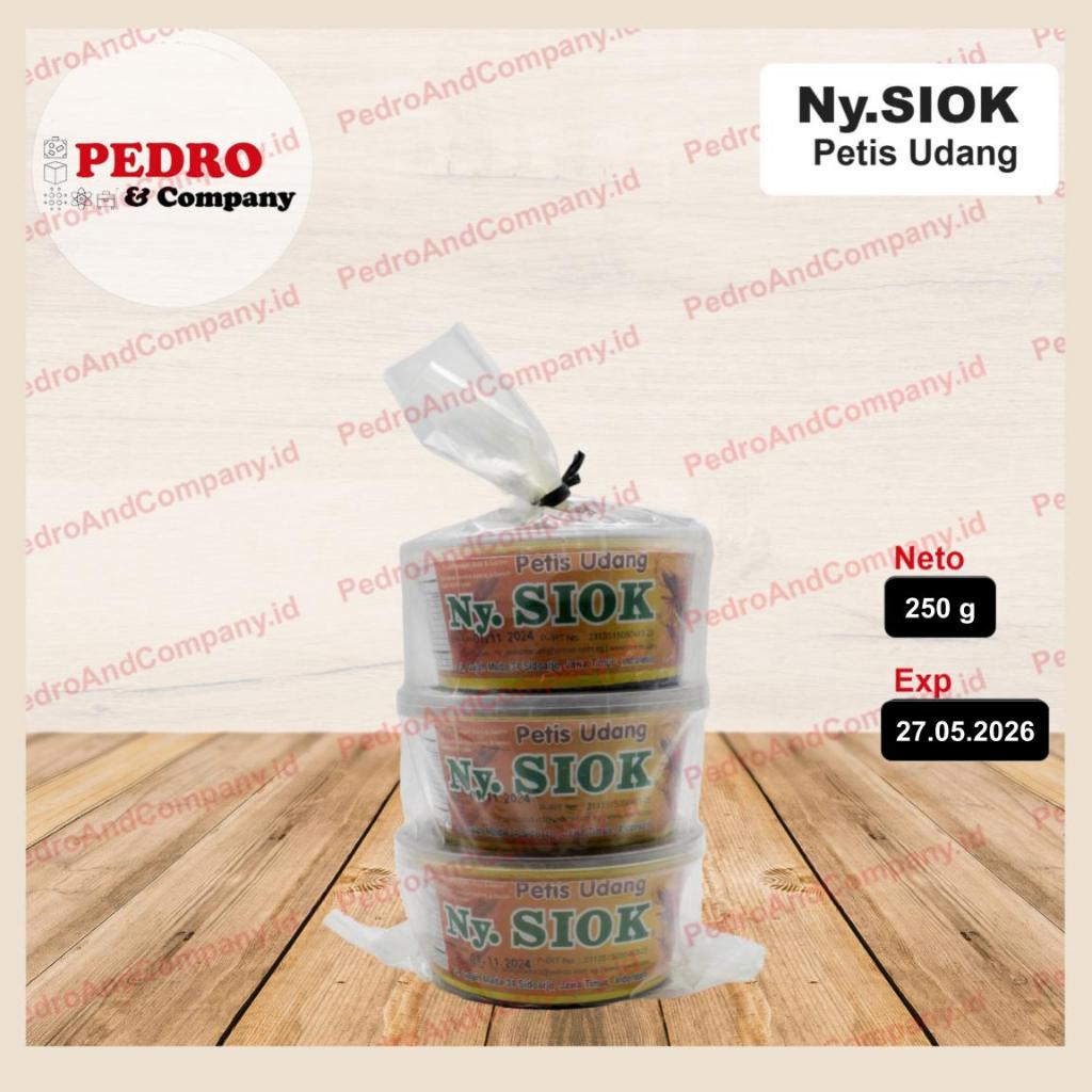 

Ny siok petis udang 250 gram - shrimp paste