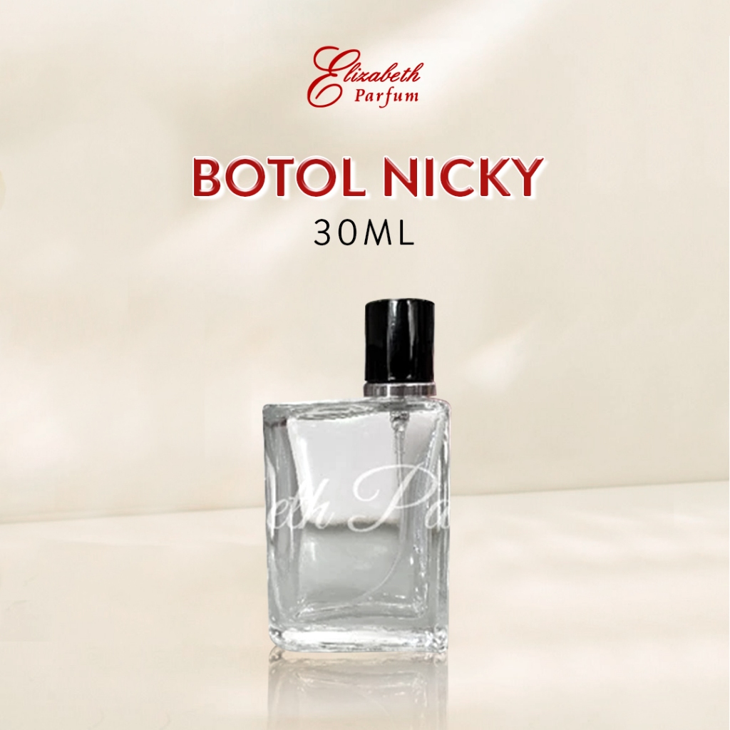 BOTOL PARFUM Nicky 30ml / Grosir Botol Parfum / Botol Parfum Press