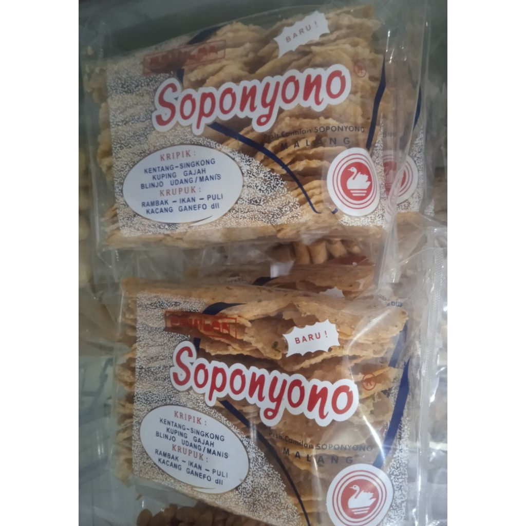 

keripik tempe soponyono
