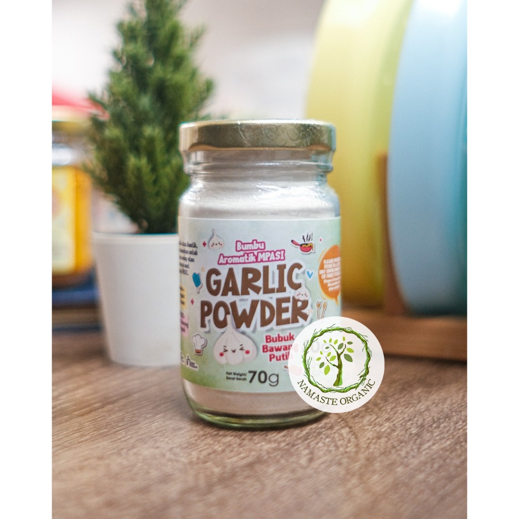

BUMBU AROMATIK MPASI GARLIC POWDER - BUBUK BAWANG PUTIH 70GR