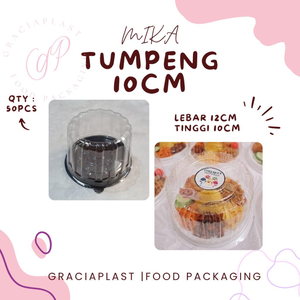 MIKA TUMPENG/ MIKA NASI KUNING CT 10 ISI 10pcs
