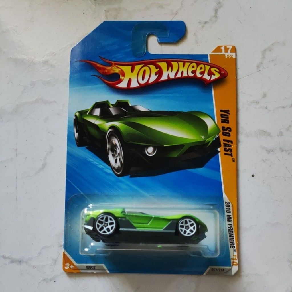 Hotwheels HW Premiere Your So Fast