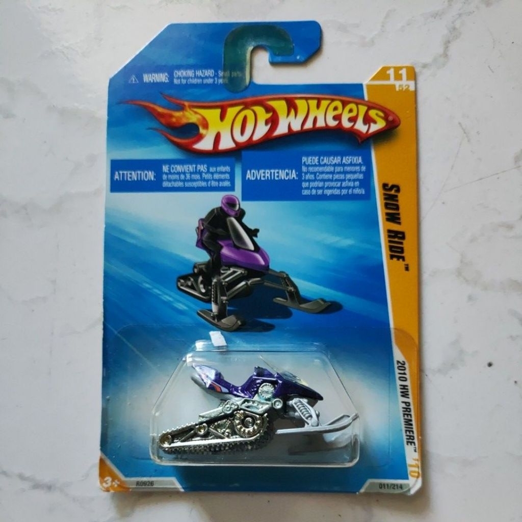 Hotwheels 2010 HW Premiere Snow Ride