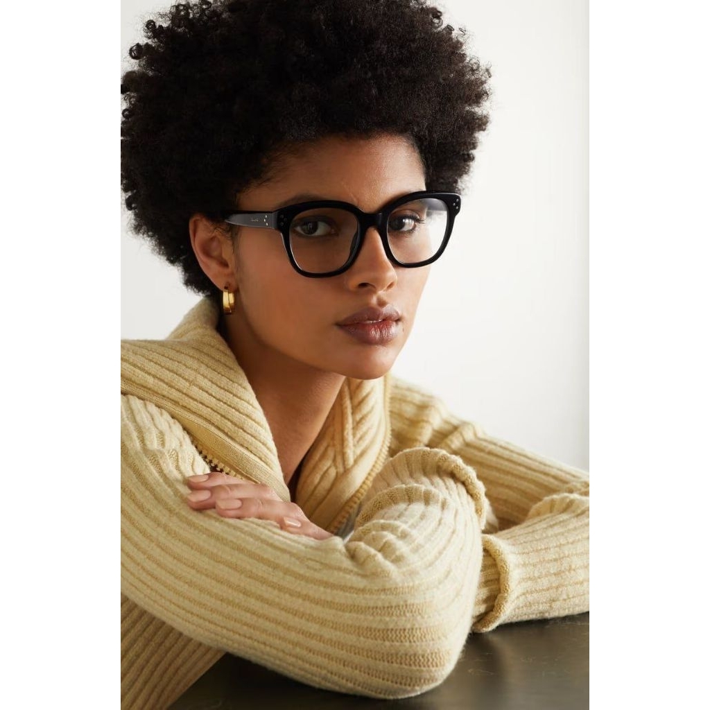 Celine CL square Frame Black Sunglasses