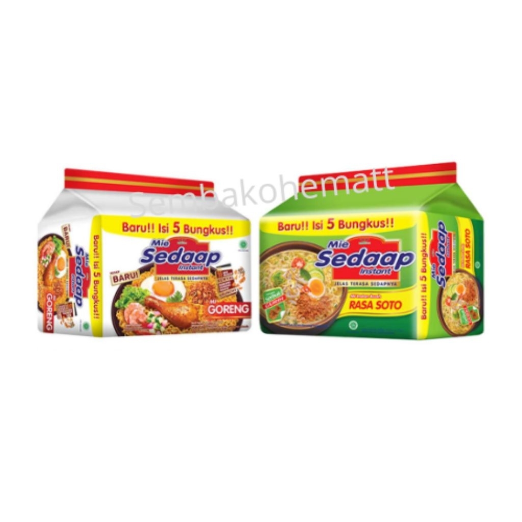 

Sedap Mie Instant isi 5pc
