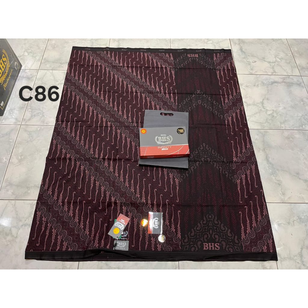 Sarung BHS Invinity CBA Batik Silver BHS Batik Sarung Batik