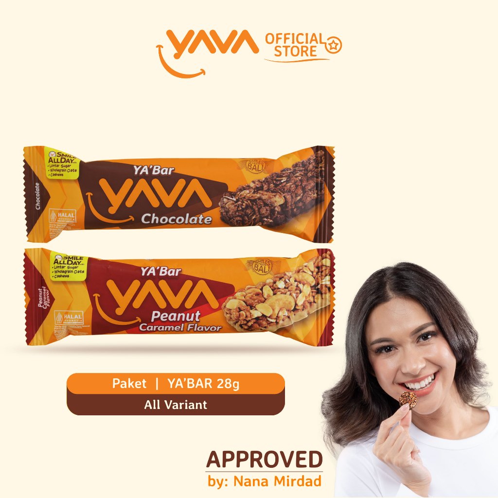 

YAVA Paket YA'Bar 2 Rasa (2 x 28g)