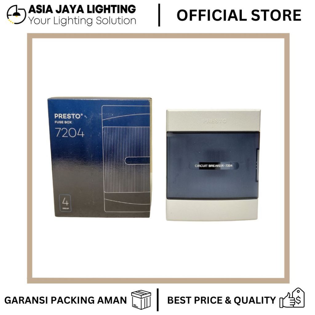 MCB BOX / BOX MCB / FUSE BOX / KOTAK MCB / PANEL BOX / BOX PANEL MCB PRESTO 4 GRUP 6 GRUP INBOW / TA