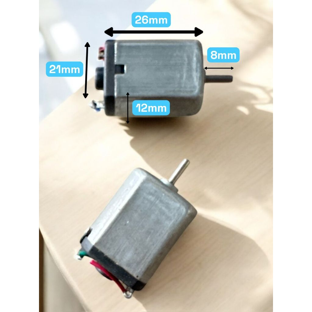 Dinamo Copotan 2520 DC Motor RS-130 FF-130 130 3.7V 4.2V 3V-5V 6V