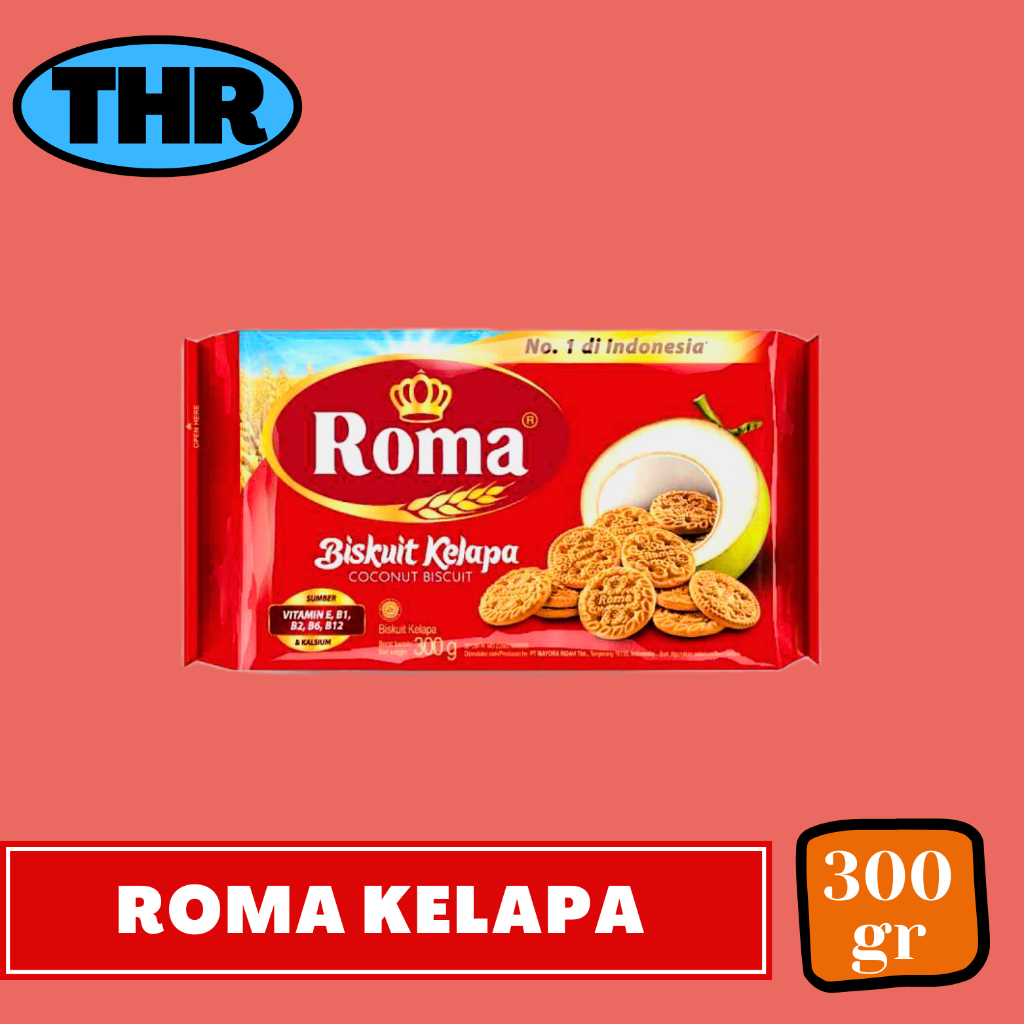 

Roma Biskuit Kelapa 300gr
