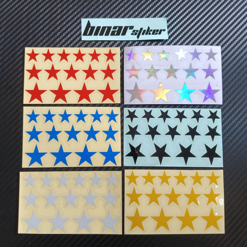 

STIKER CUTTING BINTANG