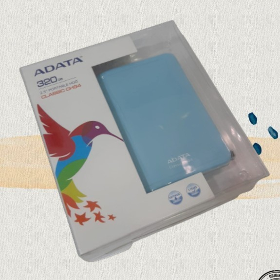 

ADATA Classic CH94 320GB HardDisk Penyimpanan Storage External