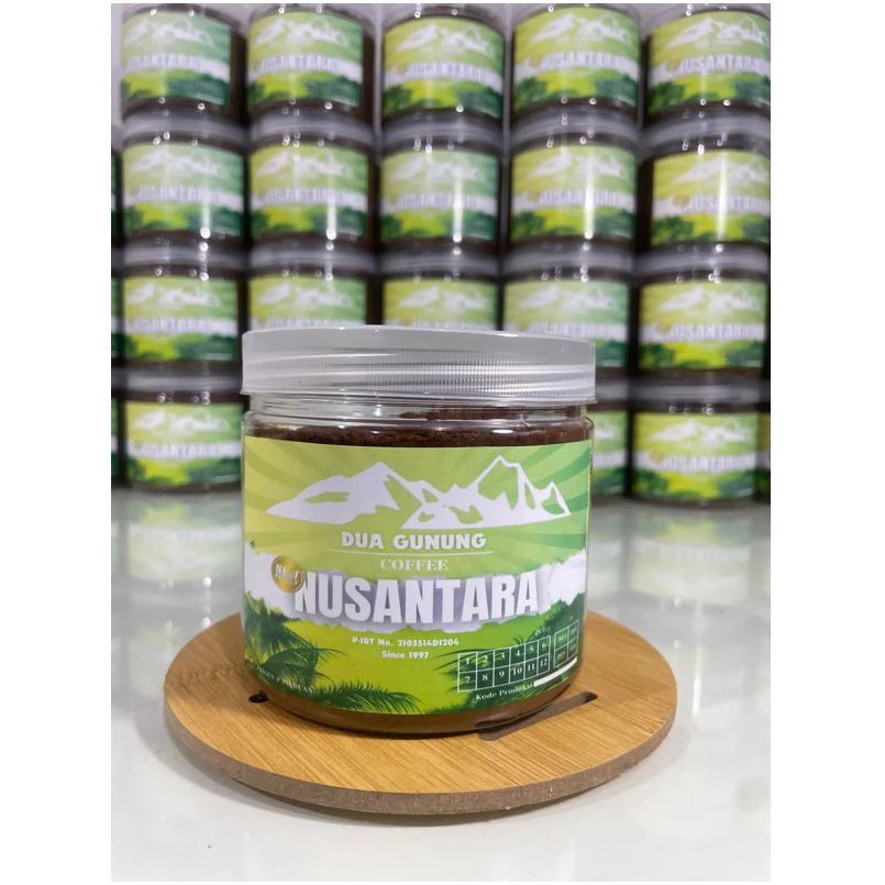 

Kopi Dua Gunung Nusantara Premium Lokal Murni 100%