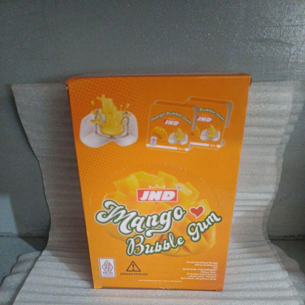 

JND - Mango Bubble Gum Isi 30 pcs