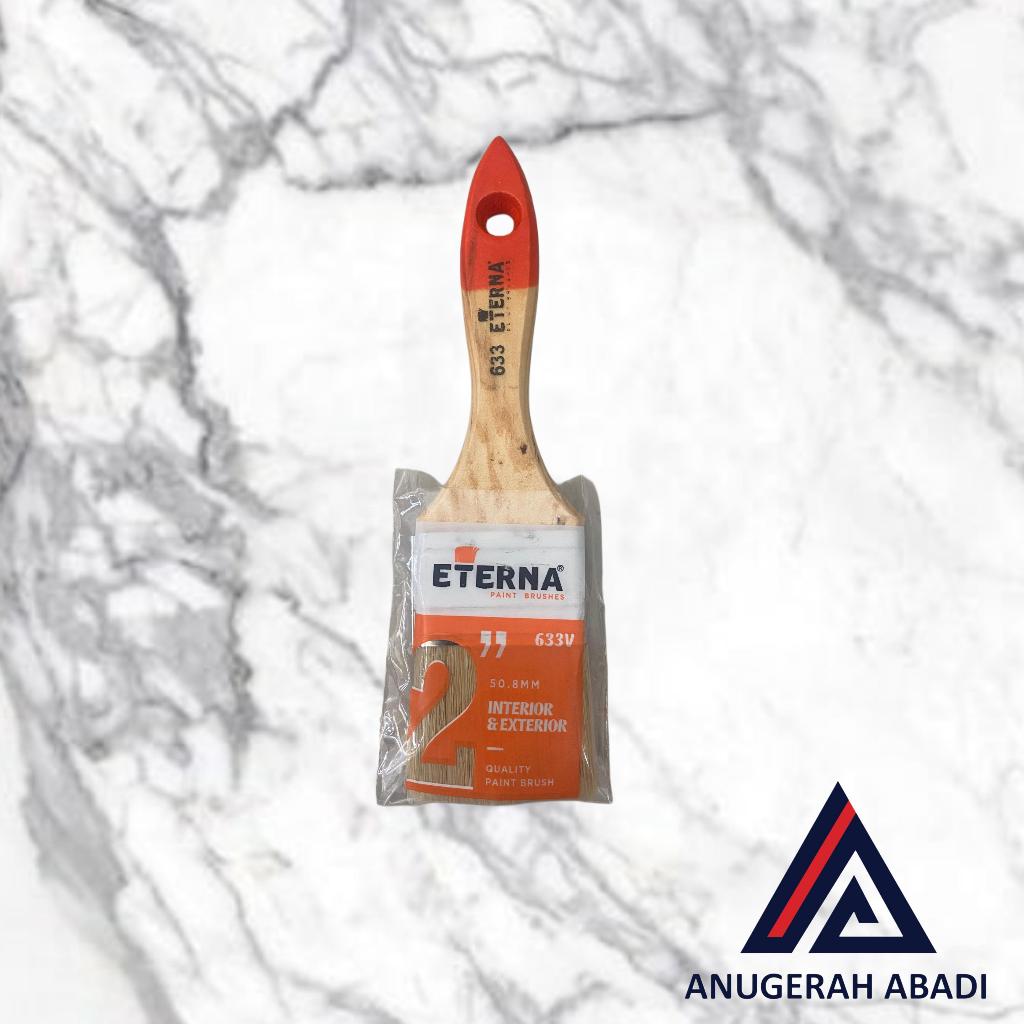 

ETERNA Kuas Cat 2" 633V - Interior & Exterior Paint Brush - Per Lusin / Eterna Brush No2