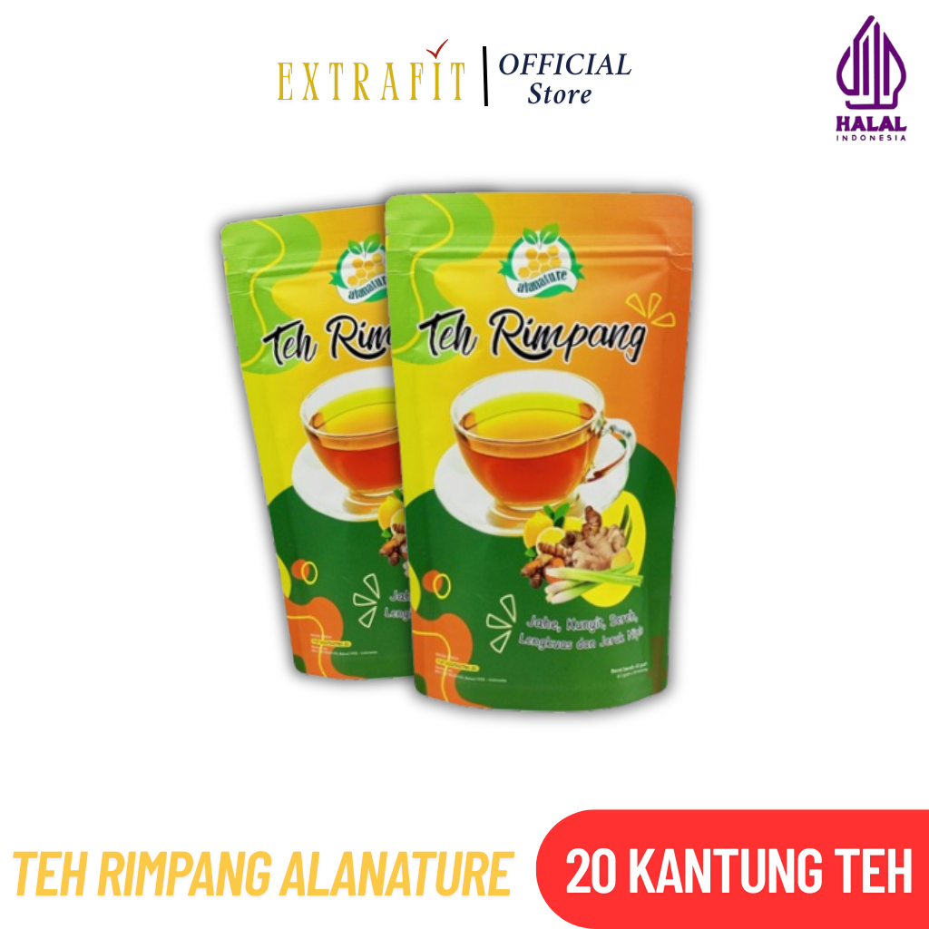 

Teh Rimpang Alami Alanature Isi 20 Kantung