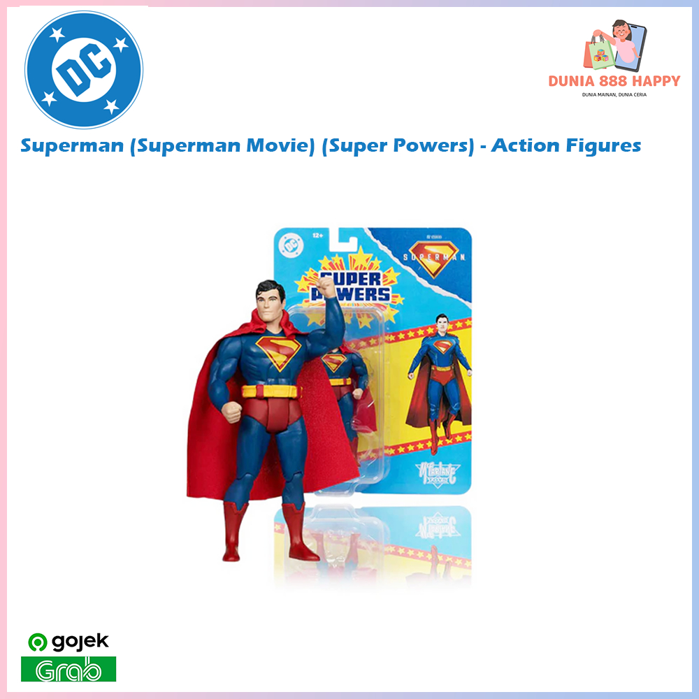 Dunia Happy - DC Superman (Superman Movie) (Super Powers) - Action Figures