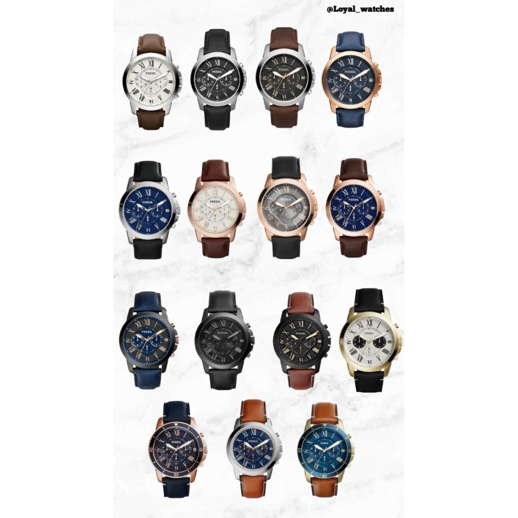 JAM TANGAN PRIA LEATHER TYPE FS4735, FS4812, FS4813, FS4990, FS4991, FS5061, FS5068, FS5085, FS5151,