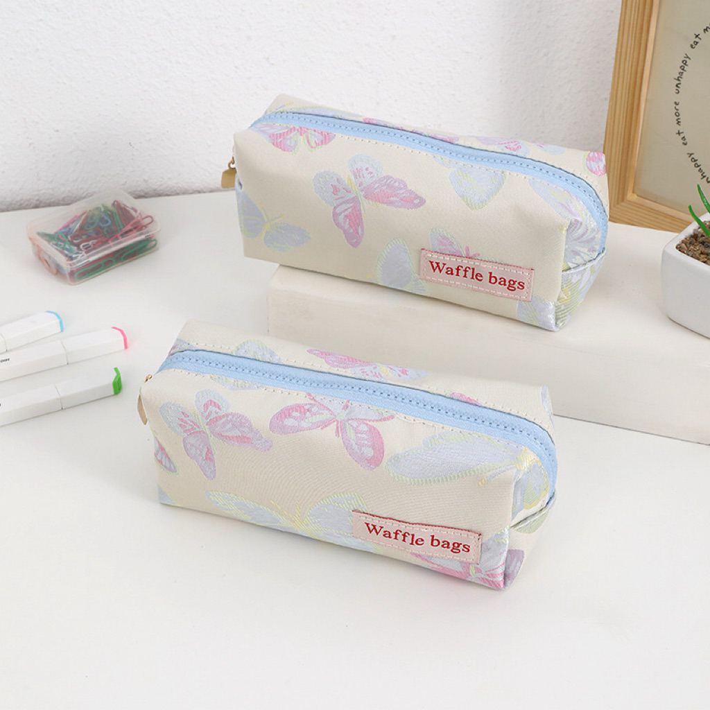 

TEMPAT PENSIL BUTTERFLY 10836 | KOTAK PENSIL IMPORT| POUCH MAKEUP