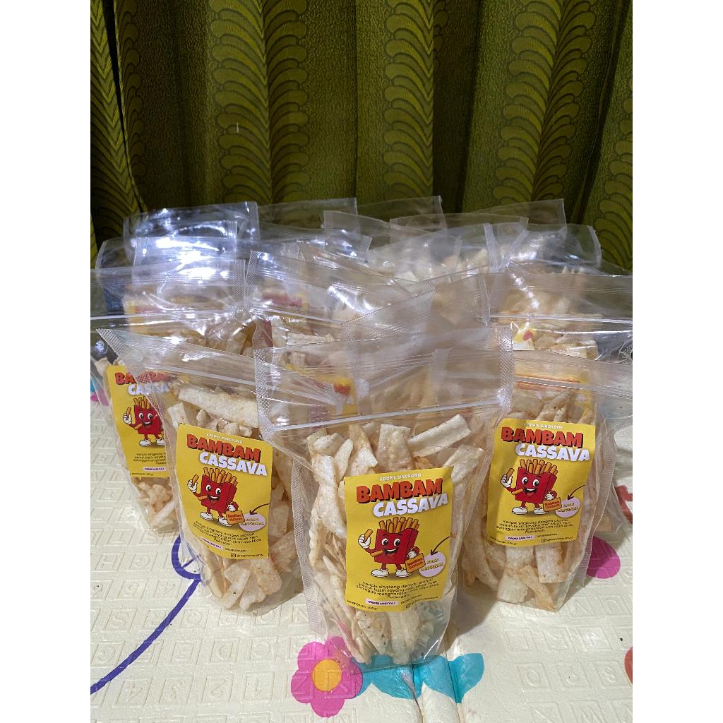 

BamBam Keripik Singkong Rasa Bawang