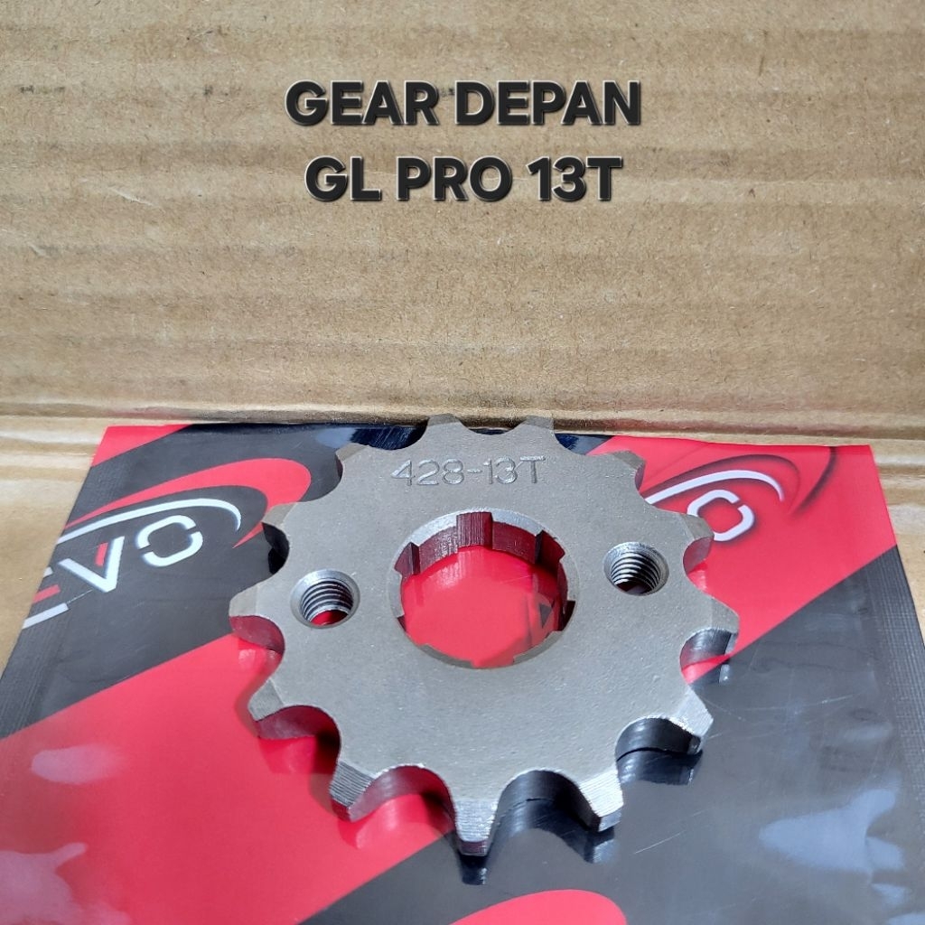 AEVO GER GEAR DEPAN GL PRO NEOTECH MEGAPRO LAMA VERZA 13T AEVO