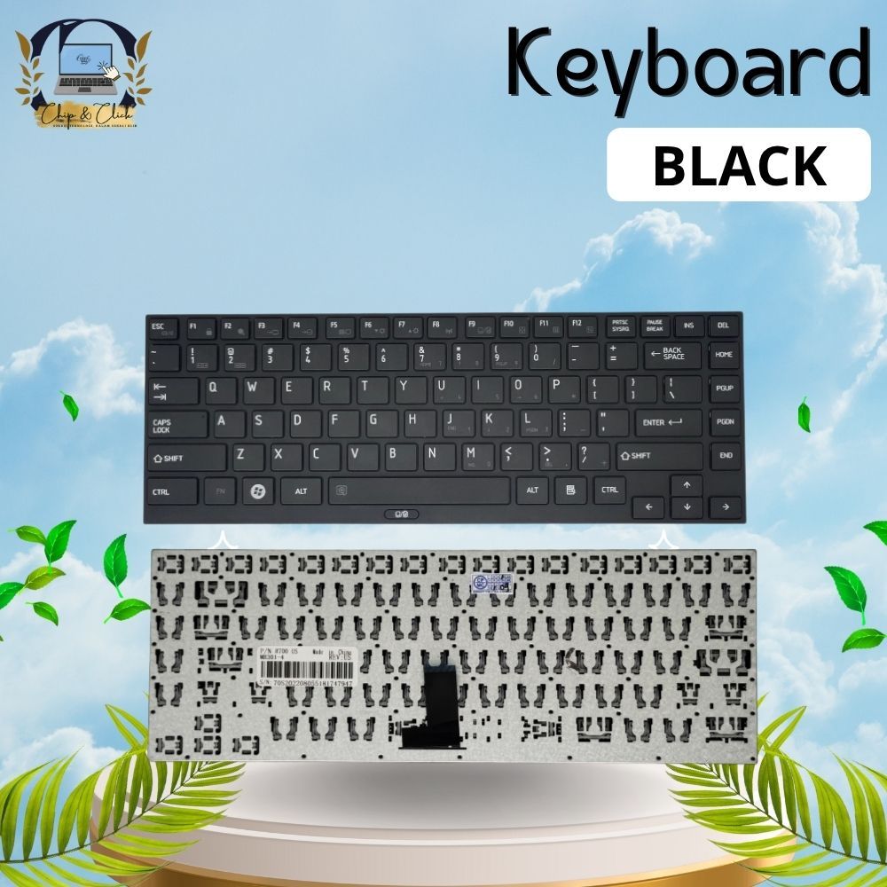 R732 Keyboard Laptop Toshiba Dynabook R700 R732/H R732 BERGARANSI