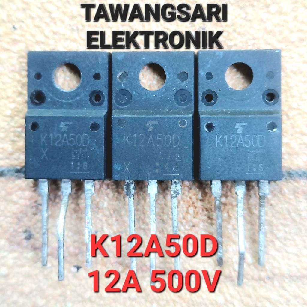 Fet K12A50D Mosfet K12A50D Original Cabutan Tr mosfet k 12a50d