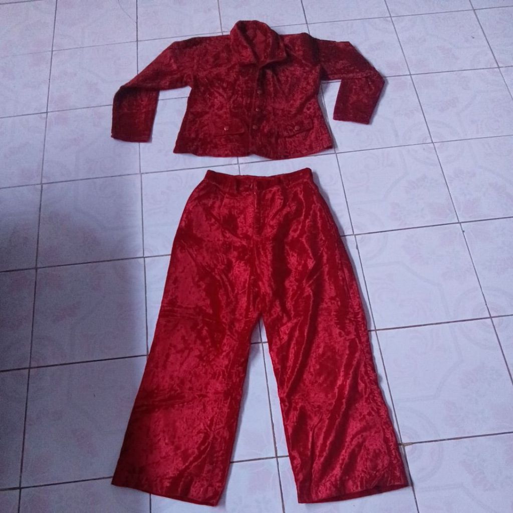 preloved baju bludru