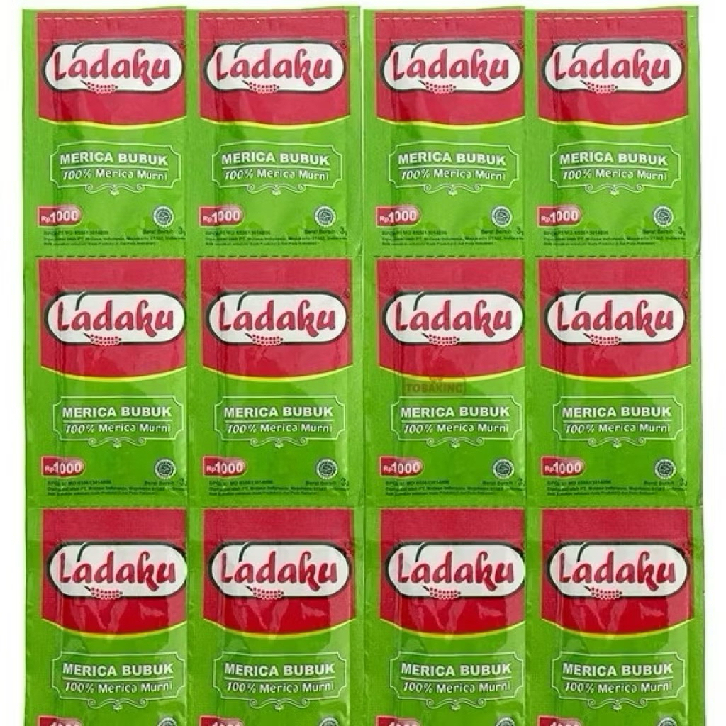 

Ladaku Bubuk / Bumbu Lada renceng isi 12 pcs