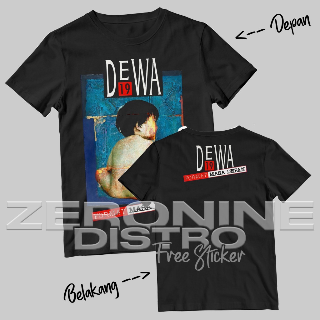 Kaos Format Masa Depan - Dewa 19