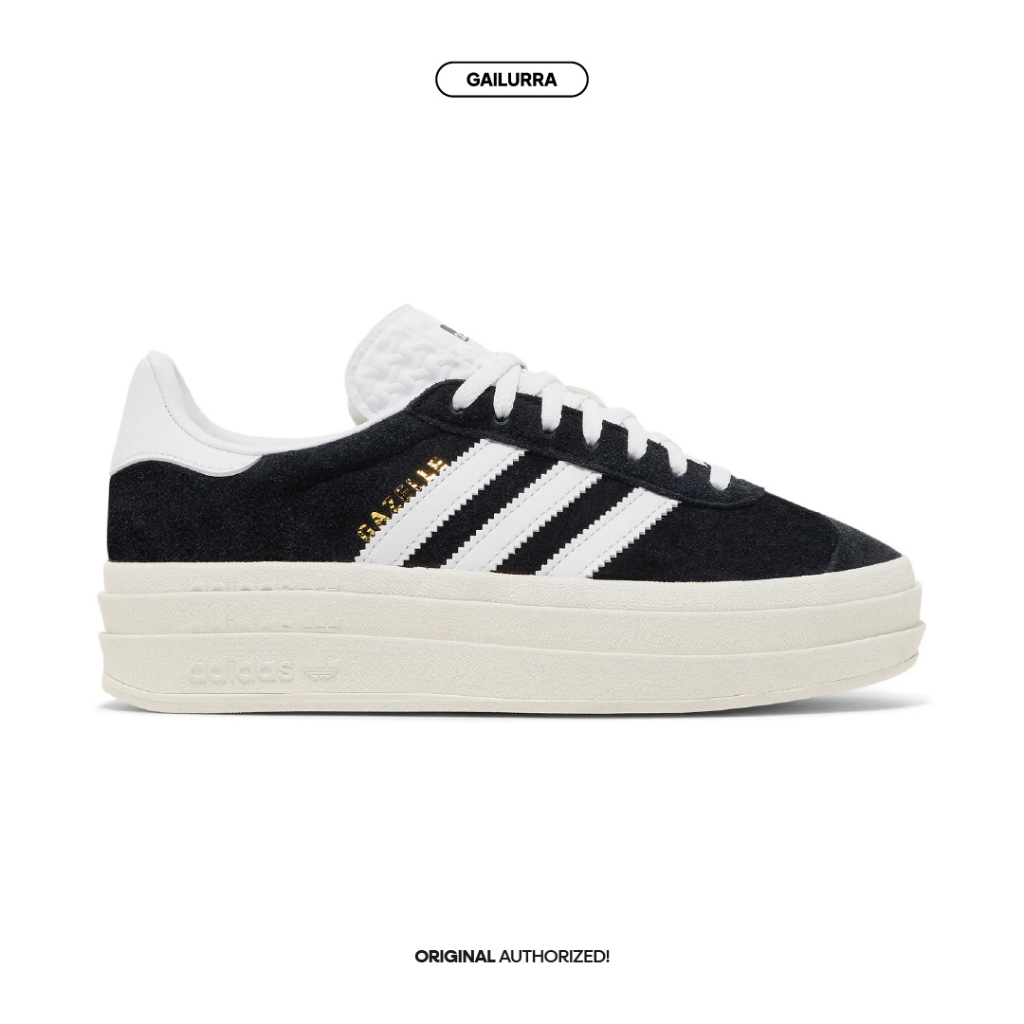 Adidas Gazelle Bold Black White Original