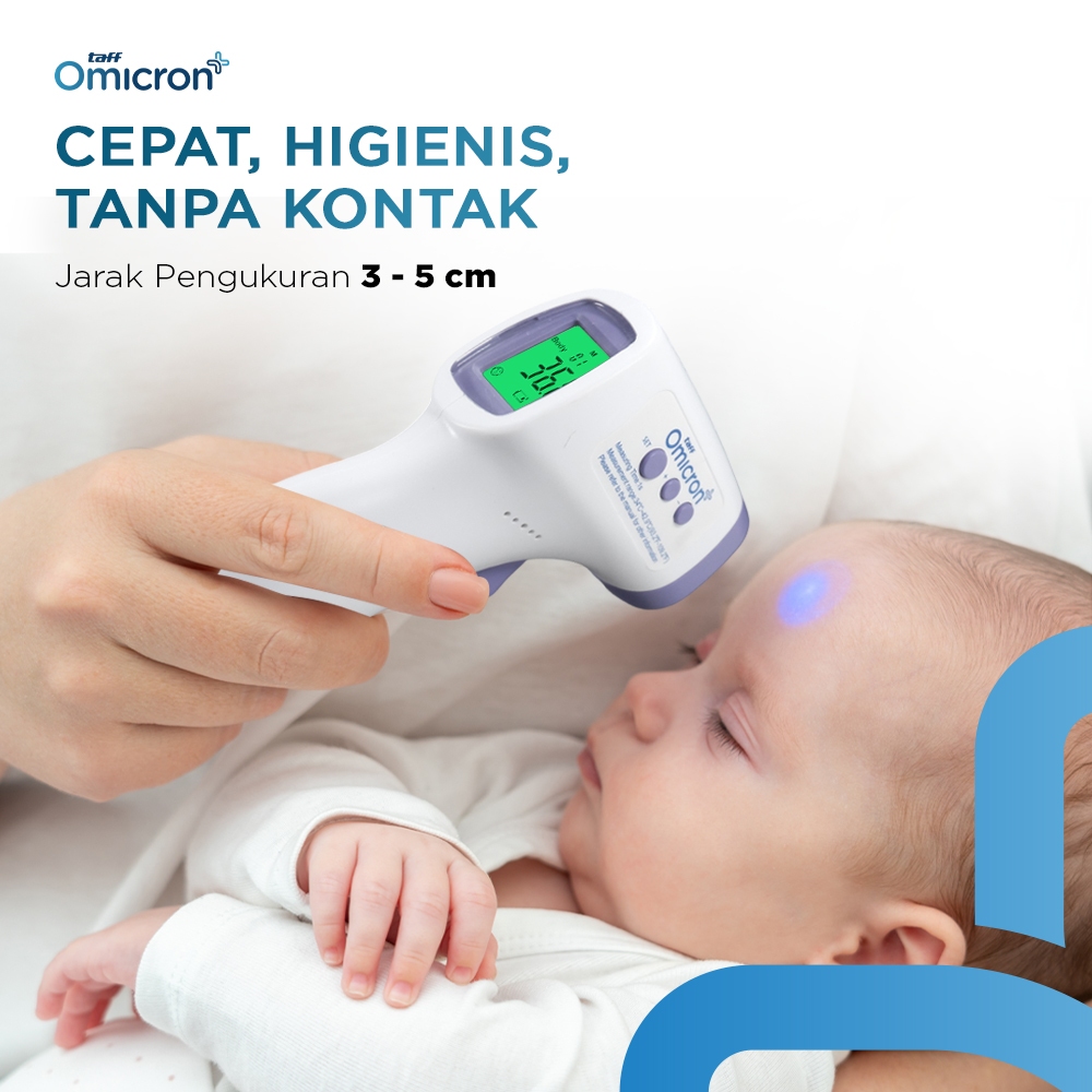 Thermometer Tembak Suhu Badan Thermogun  Infrared ? Pengukur Suhu Badan Anak Demam YalineStore
