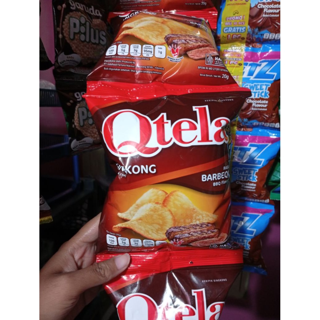 

QTELA SINGKONG KEMASAN RENCENG