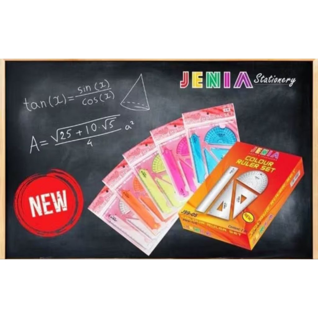 

PENGGARIS SET RULLER SET PAKET 4 PCS LENGKAP