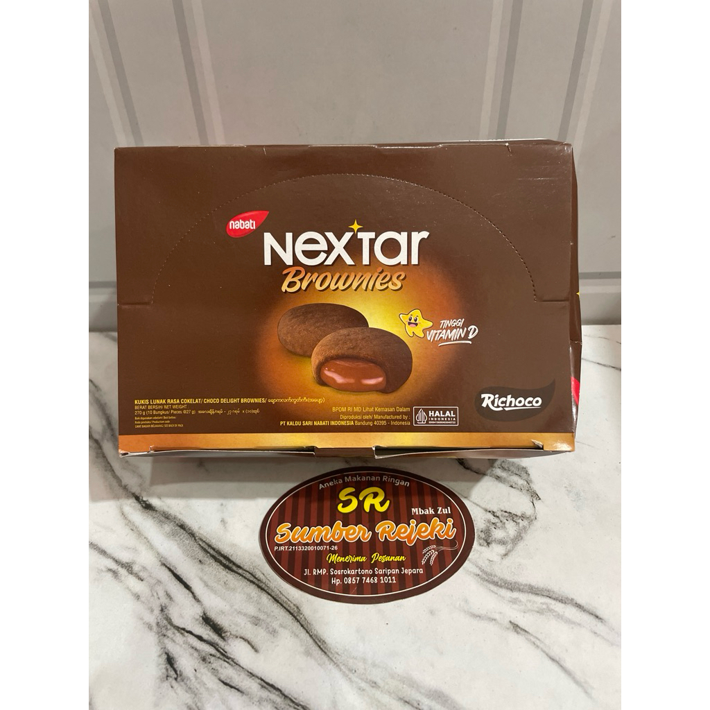

NEXTAR BROWNIES COKELAT ISI 10 bungkus