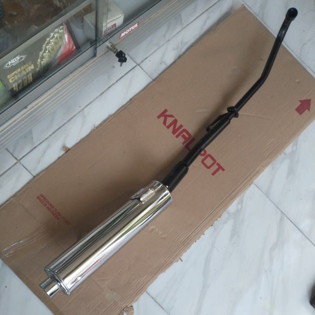 Knalpot Supra X 125 standart Honda Motorcycle