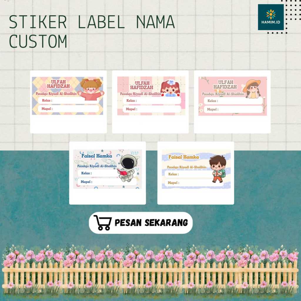 

STIKER LABEL NAMA | STIKER LABEL NAMA CUSTOM | STIKER LABEL GLOSSY ISI 20 PCS
