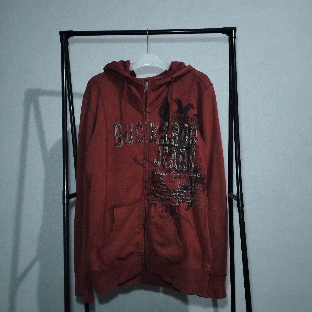 Hoodie BUCKAROO Jeans Vintage Y2K Grunge