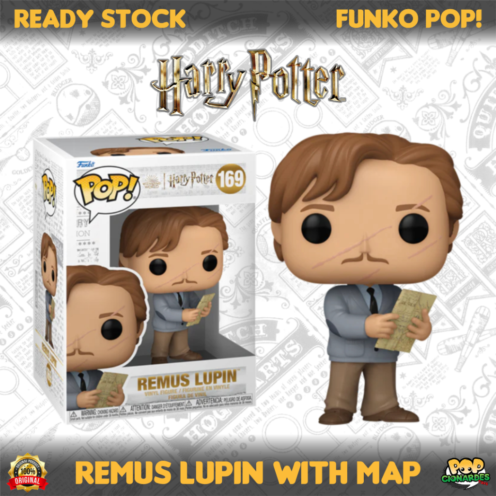 Funko POP Harry Potter - Remus Lupin with Map #169