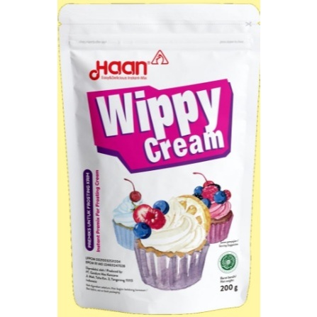 

Haan Wippy Cream 200 gr