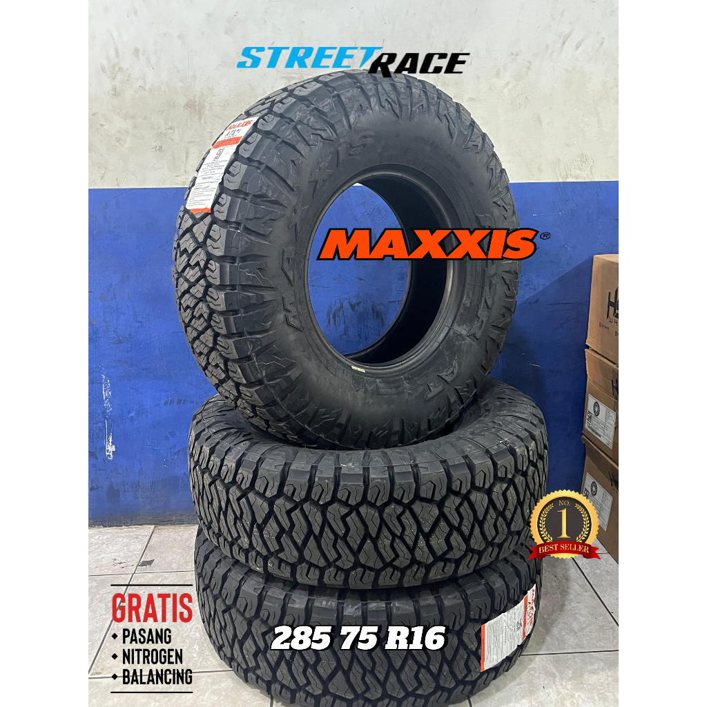 Jual Ban Maxxis Razer A/T R16 ukuran 285/75 Ring 16 Mobil Navara dan lain-lain